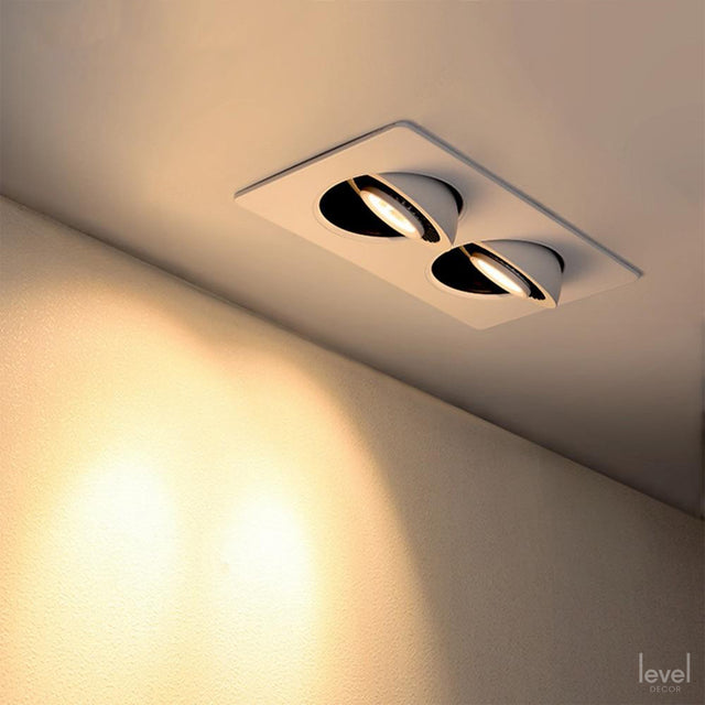 360 Degree Rotating Recessed Light - Level Decor
