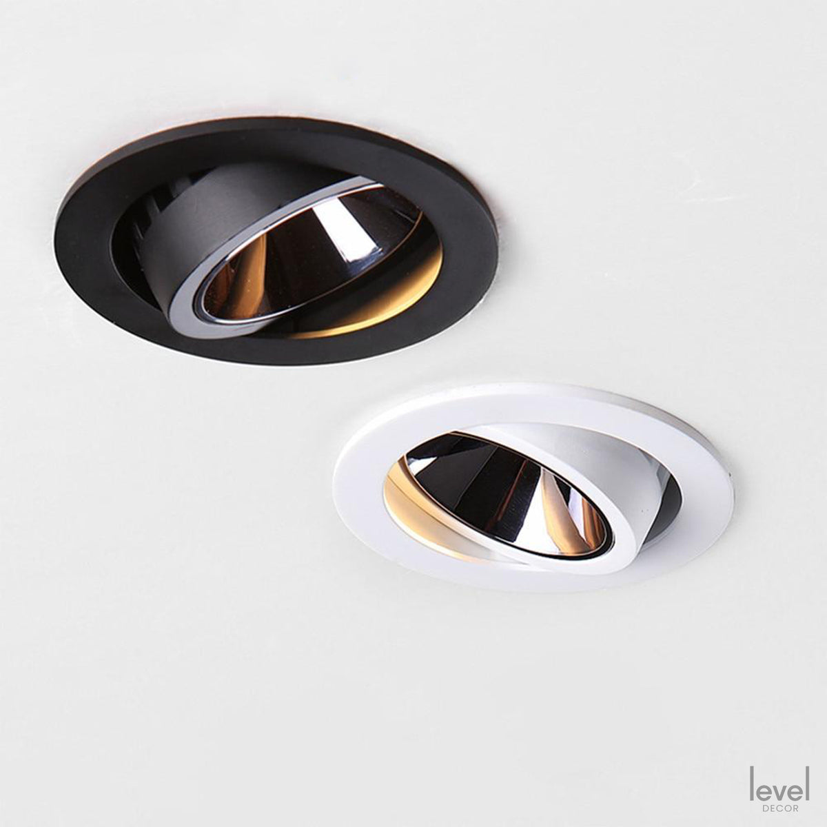 Modern Recessed Dimmable Adjustable Light | Ceiling Light | Level Decor