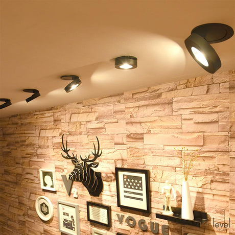 Slim Foldable LED Recessed Downlight - Level Decor
