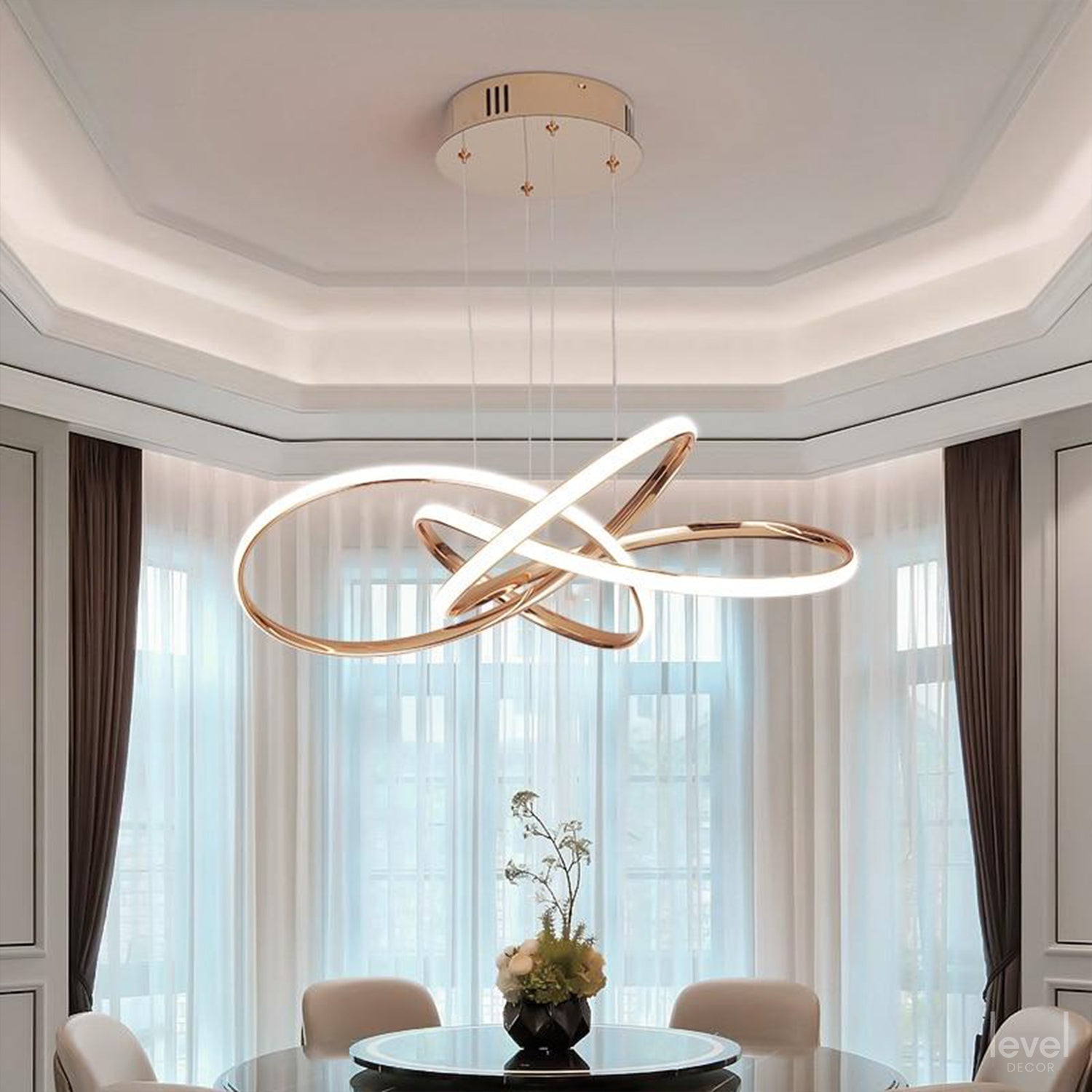 Modern Led Chandelier Lighting Living Room