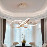 Glam Modern Chandelier Light - Gold Plated / Diameter 60 cm / Dimmable RC - Level Decor