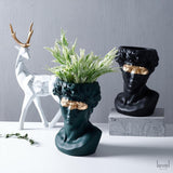 Flower Pot David Resin Statues Vase - Level Decor