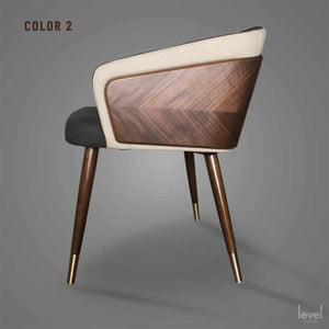 Modern Solid Wood Leisure Chairs - Color 2 - Level Decor