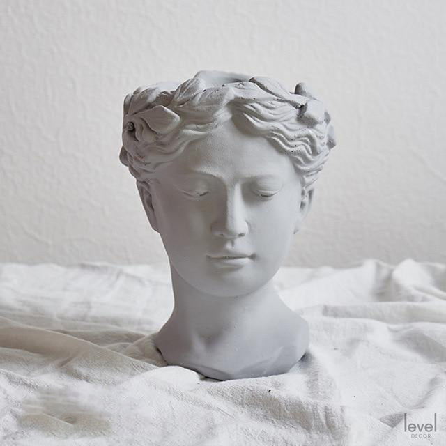Greek Goddess Flower Vase - Level Decor