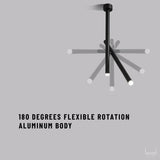 Adjustable Pipe LED Pendant Light - Level Decor