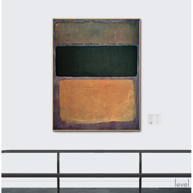 Famous Mark Rothko Focus Canvas Painting - Level Decor