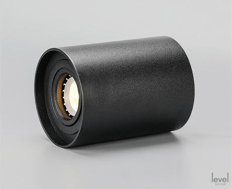 Surface Mounted Led Lights - Warm White / 7W Black 1 Head - Level Decor