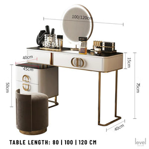 Eva 1 - Luxury & Minimalist Dressing Table - Level Decor