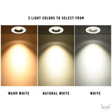 Modern Recessed Dimmable Adjustable Light - Level Decor