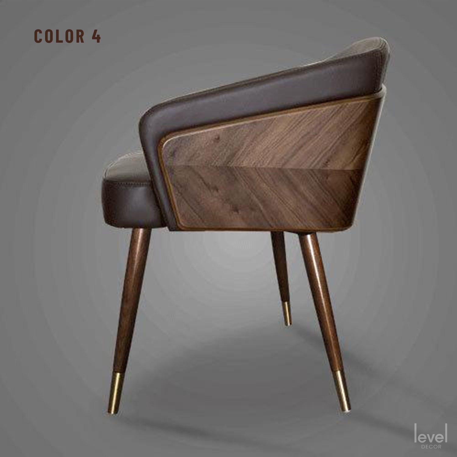 Modern Solid Wood Leisure Chairs - Color 4 - Level Decor