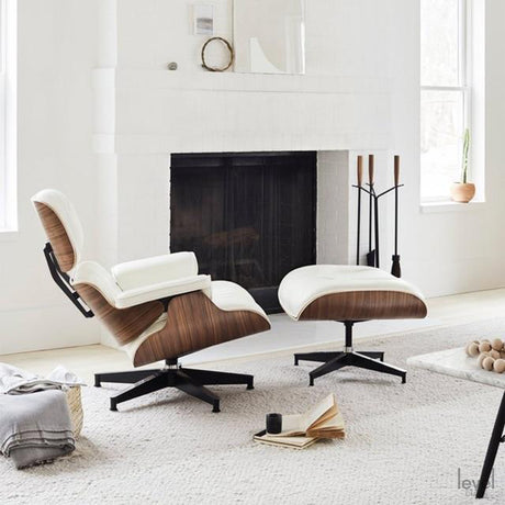 Ottoman Mid-Century Lounge Chair - Level Decor