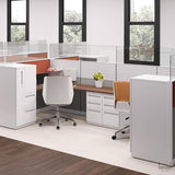 Designer Leather Solid Wood Office Chair - Level Decor