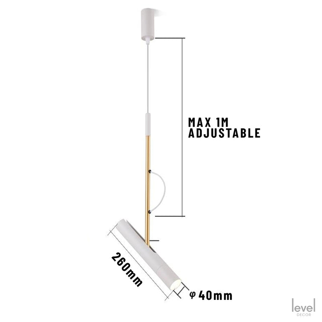 Elegant & Focused Adjustable Light - Level Decor