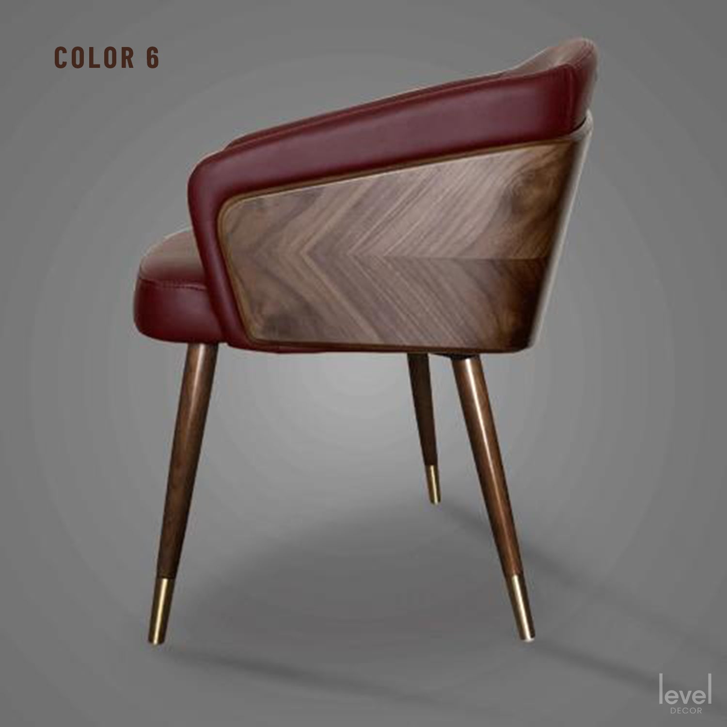 Modern Solid Wood Leisure Chairs - Color 6 - Level Decor