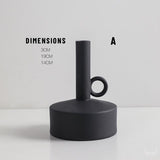 Minimalist Nordic Ceramic Vase - A - Level Decor