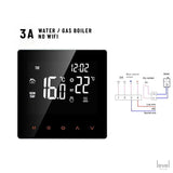 KETA WiFi Smart Thermostat | with Remote Controller for Google Home, Alexa - NO WiFi 3A Gas Boiler - Level Decor