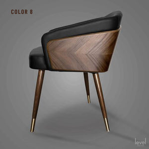 Modern Solid Wood Leisure Chairs - Color 8 - Level Decor