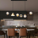 Alnön Nordic Glass Ball Chandelier - Level Decor