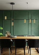 Gold/Black Modern Chandelier Lamp - Level Decor