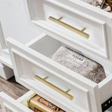 HexaTop Brass Cabinet Knobs and Handles - Level Decor