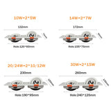 360 Degree Rotating Recessed Light - Level Decor