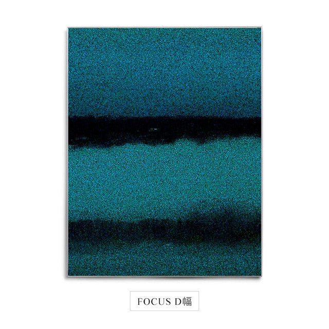Famous Mark Rothko Focus Canvas Painting - 30x38cm (No frame) / FOCUS D - Level Decor