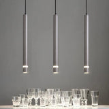 Modern Pipe Pendant Light - Gray / 10W, Warm White - Level Decor