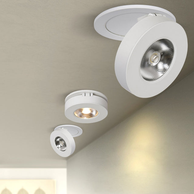Slim Foldable LED Recessed Downlight - Level Decor