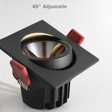 Single/Double Head LED Recessed Ceiling Spotlight - Level Decor