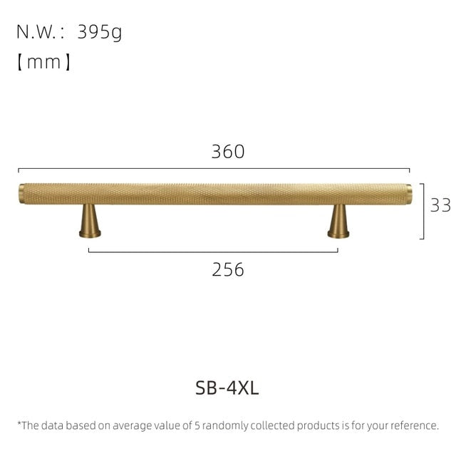 Premium Brass Handles - SB-4XL - Level Decor