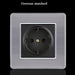 LED Stainless Steel 1-4 G, 1 & 2 Way Switch - GR socket - Level Decor
