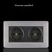 LED Stainless Steel 1-4 G, 1 & 2 Way Switch - 146GR socket - Level Decor