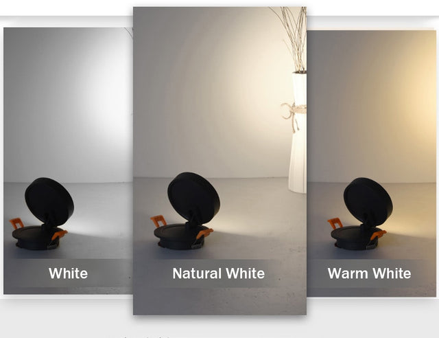 Slim Foldable LED Recessed Downlight - Level Decor