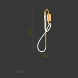 Golden White Suspension Light