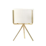 Minimalist Nordic Style Ceramic Iron Art Vase - Gold S - Level Decor