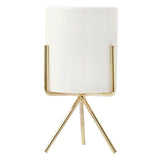 Minimalist Nordic Style Ceramic Iron Art Vase - Gold L - Level Decor