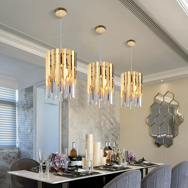 Tresor Crystal Modern LED Pendant Lights