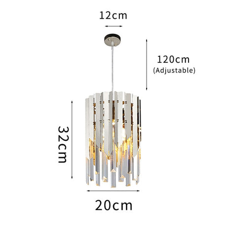Tresor Crystal Modern LED Pendant Lights