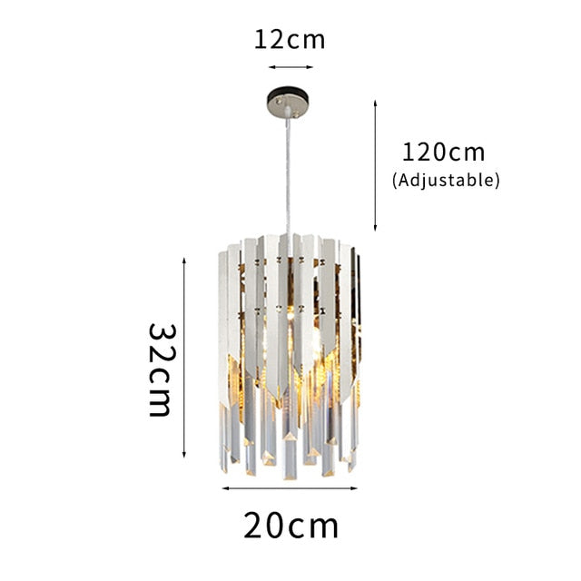 Tresor Crystal Modern LED Pendant Lights