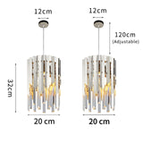 Tresor Crystal Modern LED Pendant Lights
