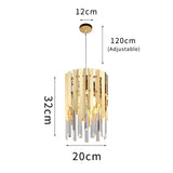 Tresor Crystal Modern LED Pendant Lights