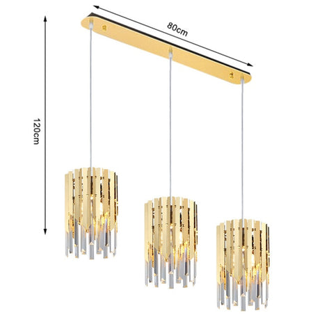 Tresor Crystal Modern LED Pendant Lights