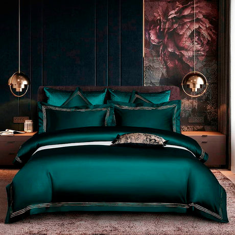 Classic Shae Egyptian Cotton Duvet Cover Set - Level Decor