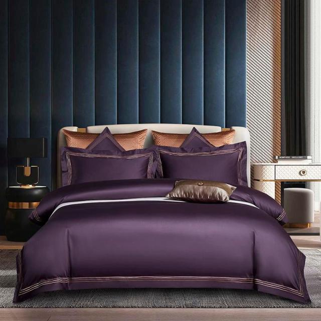 4Pcs Classic New Design Duvet Cover Queen Bedding Sets