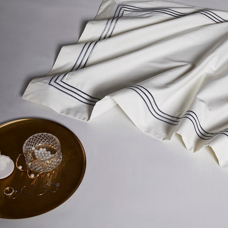 Classic Shae Egyptian Cotton Duvet Cover Set - Level Decor