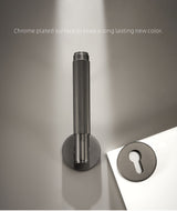 Modern Brass Door Lock Set - Level Decor