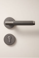 Modern Brass Door Lock Set - Level Decor