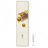 Chinese Style Natural Landscape Canvas Painting - 35x140cm (No frame) / G - Level Decor