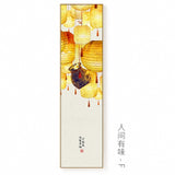 Chinese Style Natural Landscape Canvas Painting - 30x120cm (No frame) / F - Level Decor