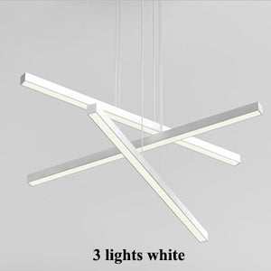 Modern DIY Led Pendant Light - white-3 lights / L size-70cm / white light(5500k) - Level Decor
